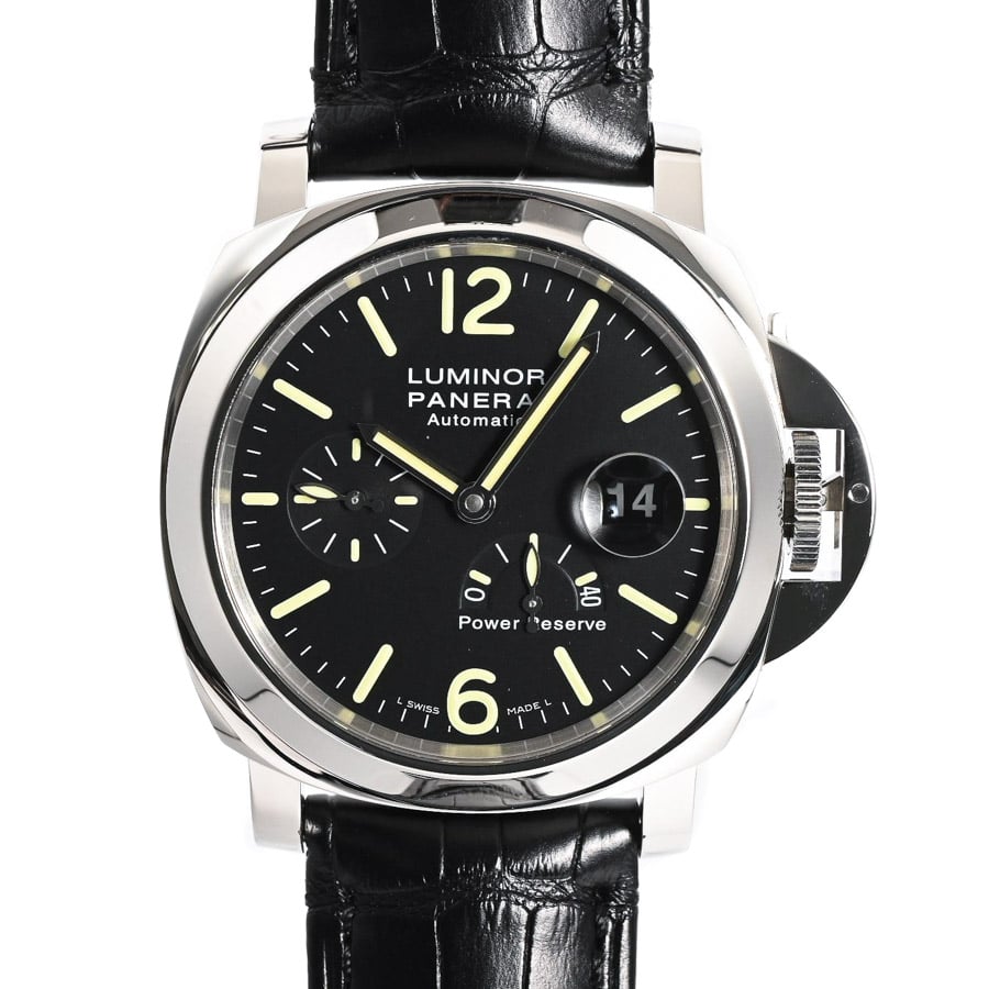 【中古A品】  パネライ ルミノール パワーリザーブ 44mm  PAM00090 ステンレス SHIBUYA