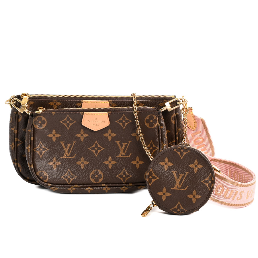 【中古SA品】  ルイヴィトン ミュルティポシェットアクセソワール モノグラム M44840  元町本店