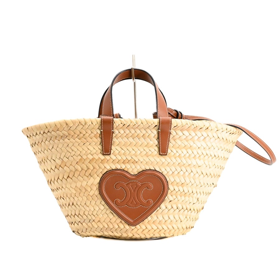 【中古A品】  セリーヌ クラシックパニエ  194002 ラフィア 横浜関内店