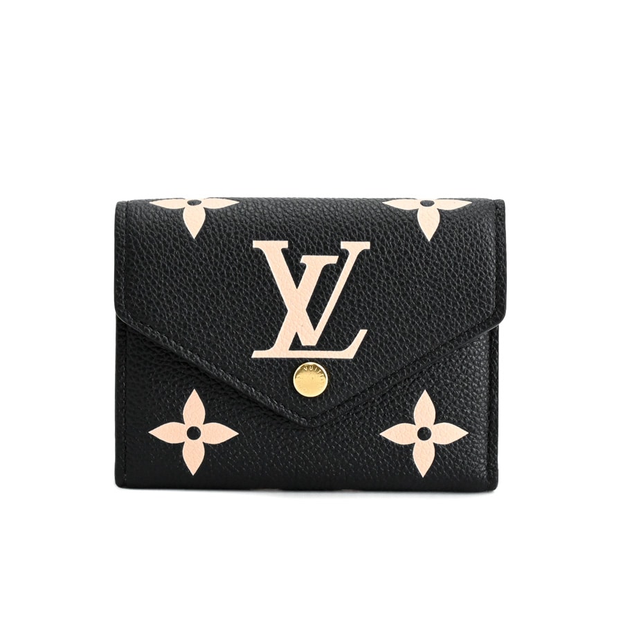 【未使用品】  ルイヴィトン ポルトフォイユヴィクトリーヌ バイカラーアンプラント M80968  銀座