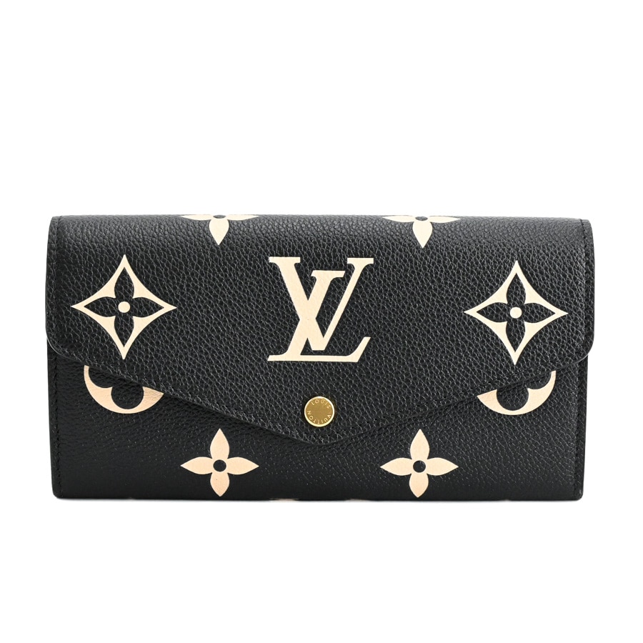 【未使用品】  ルイヴィトン ポルトフォイユサラ バイカラーアンプラント M80496  THE YOKOHAMA FRONT