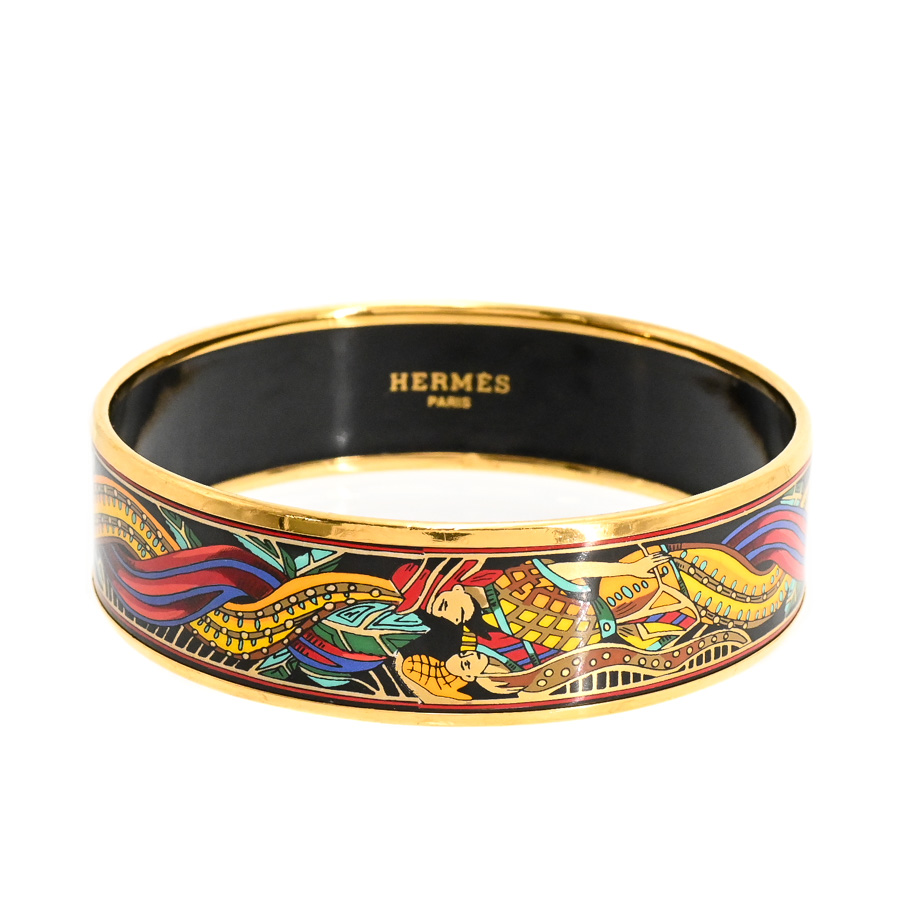 【中古AB品】  エルメス エマイユGM   ゴールドメッキ 横浜関内店