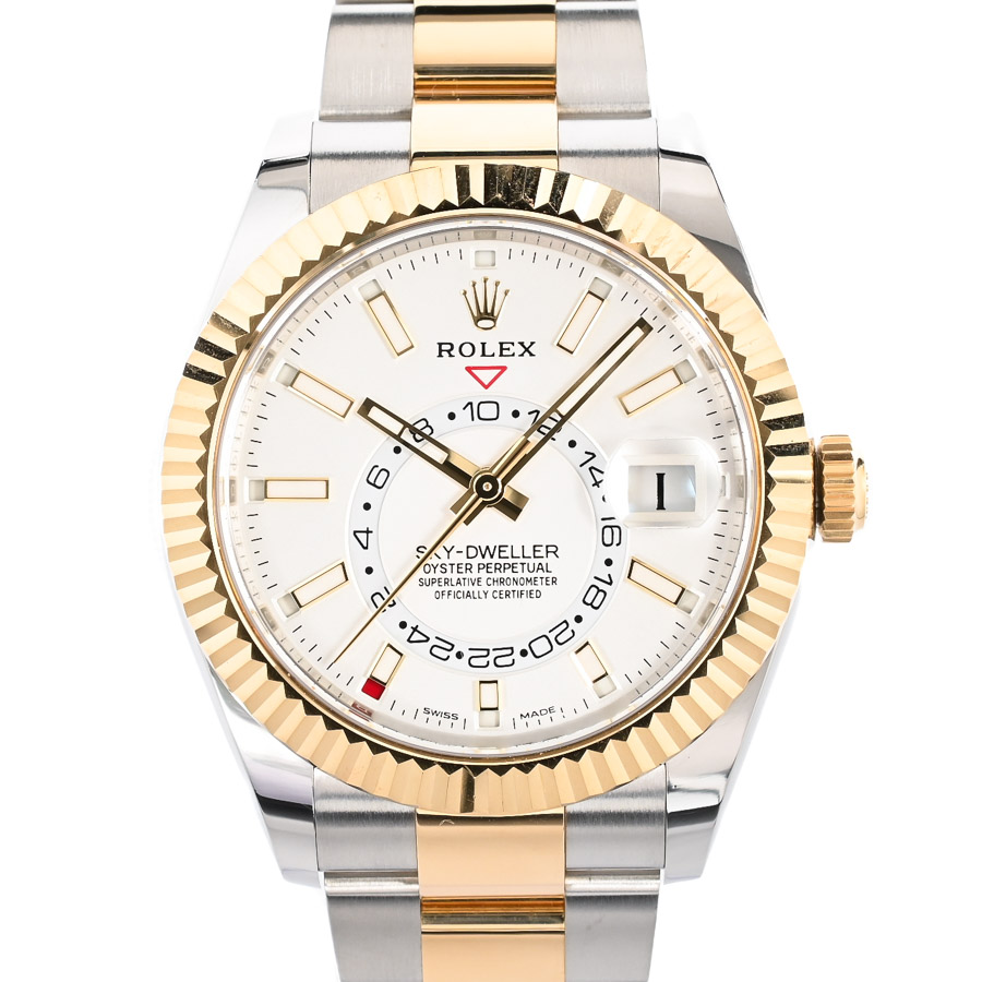 【中古A品】  ロレックス スカイドゥエラー  326933/OYS ステンレス/イエローゴールド 元町本店