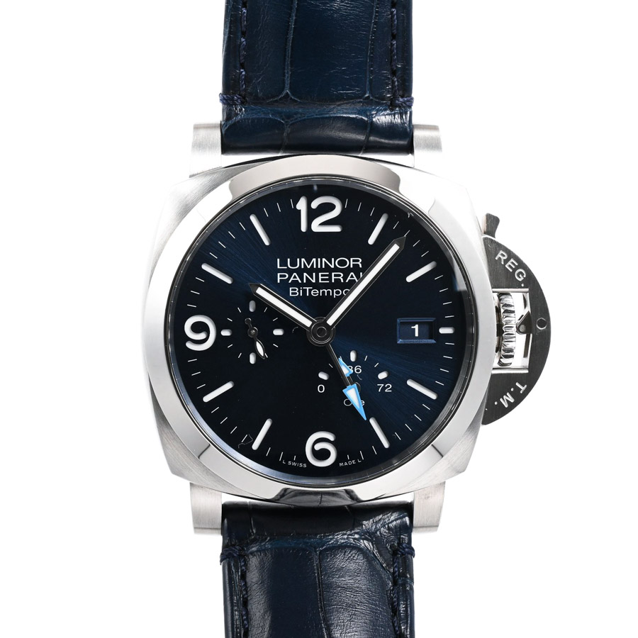 【中古A品】  パネライ ルミノール ビテンポ パワーリザーブ  PAM01361 ステンレス 銀座