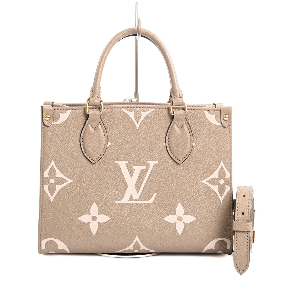 【中古SA品】  ルイヴィトン オンザゴーPM バイカラーアンプラント M45779  横浜関内店