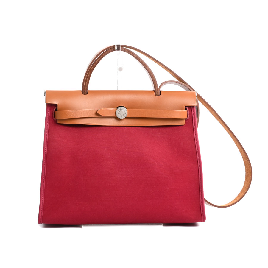 【中古A品】  エルメス エールバッグジップPM   トワルオフィシエ 元町本店