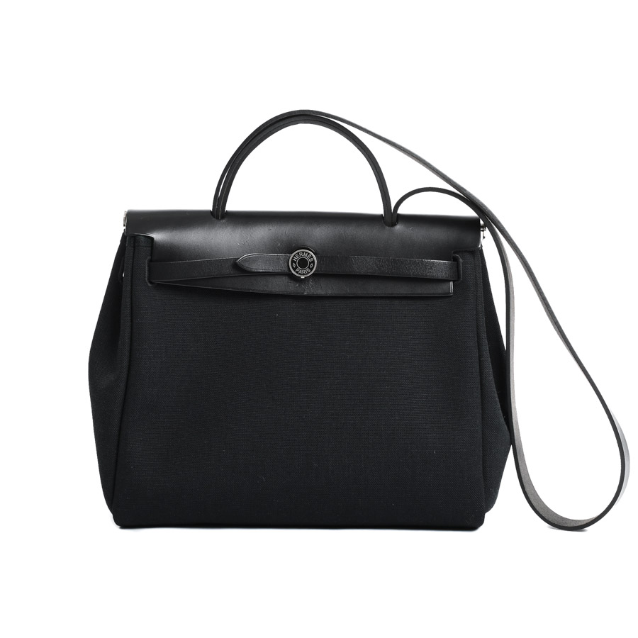 【中古A品】  エルメス エールバッグジップPM   トワルミリタリー 銀座