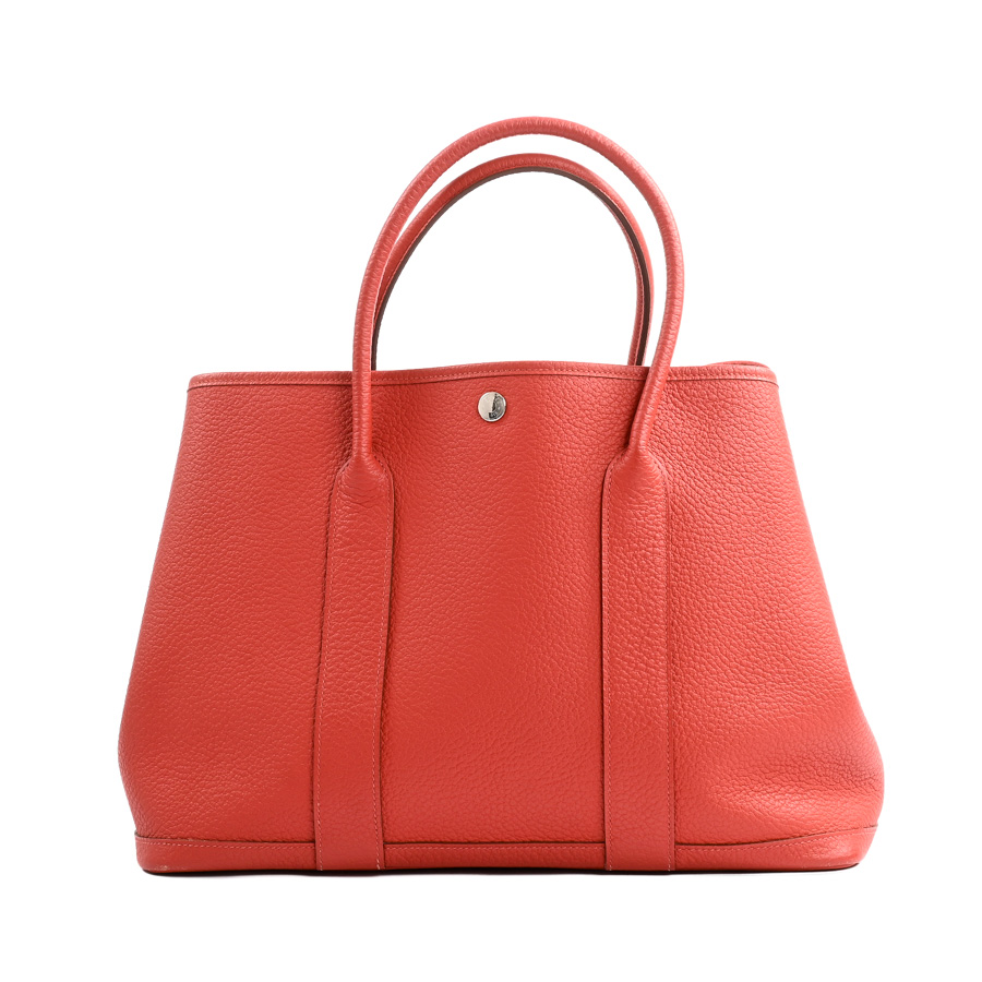 【中古AB品】  エルメス ガーデンパーティPM   ヴァッシュカントリー 銀座