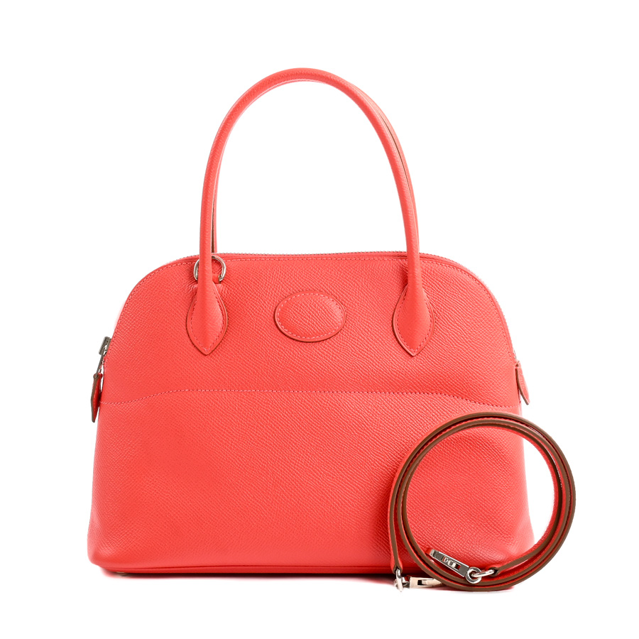 【中古A品】  エルメス ボリード27   ヴォーエプソン THE YOKOHAMA FRONT