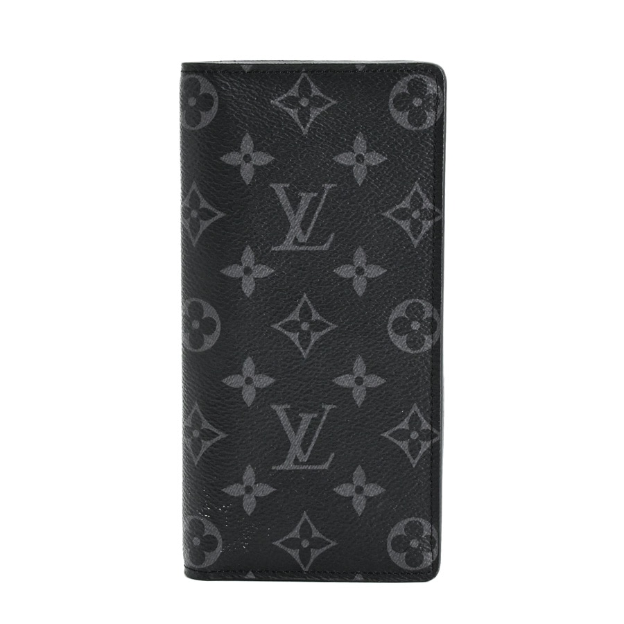 【中古A品】  ルイヴィトン ポルトフォイユブラザ モノグラムエクリプス M61697  横浜関内店