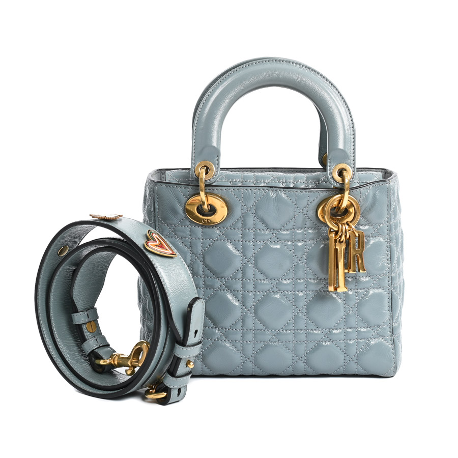 【中古AB品】  ディオール レディディオールマイABCディオール   型押しレザー 横浜関内店