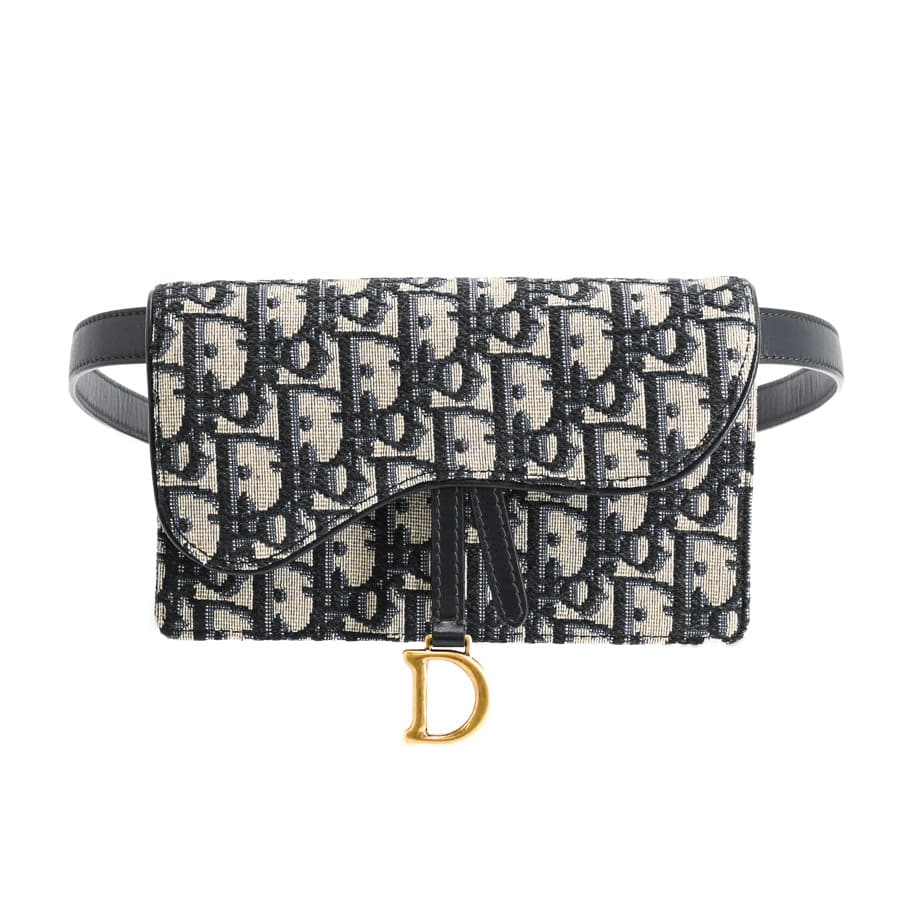 【中古A品】  ディオール サドルベルトポーチ  S5619CTZQ ジャガード 横浜関内店