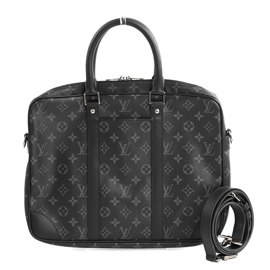 【中古SA品】  ルイヴィトン ポルトドキュマンヴォワヤージュ モノグラムエクリプス M46457  横浜関内店