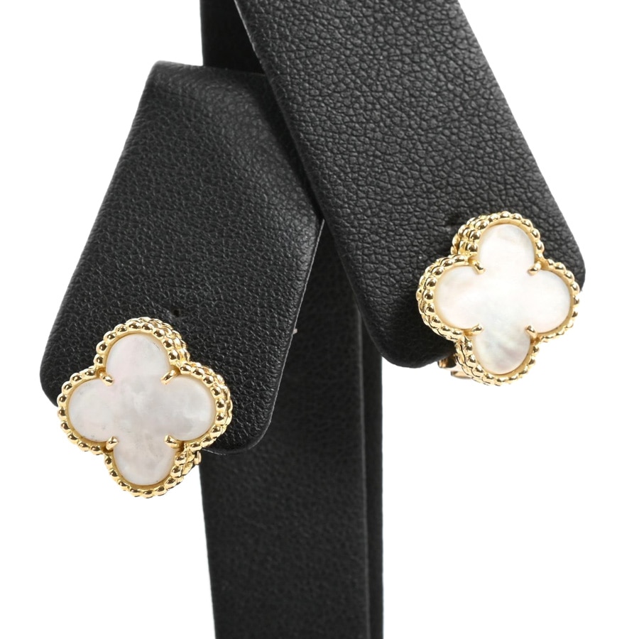 【中古A品】  ヴァンクリーフアーペル ヴィンテージアルハンブラ  VCARA44100 K18イエローゴールド 元町本店