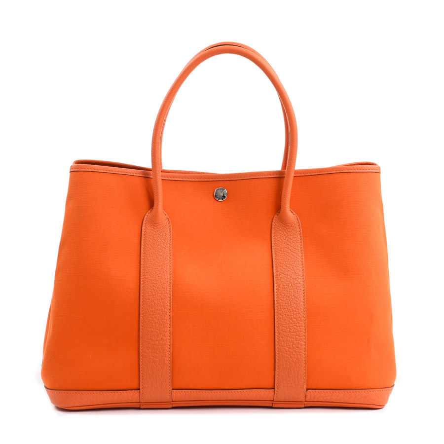 【中古AB品】  エルメス ガーデンパーティPM   トワルオフィシエ 元町本店