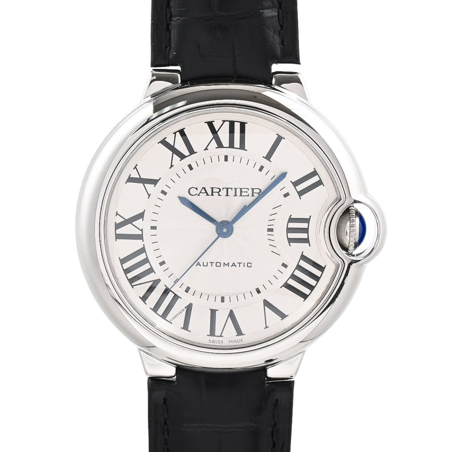 【中古A品】  カルティエ バロンブルー36mm  W69017Z4 ステンレス 銀座