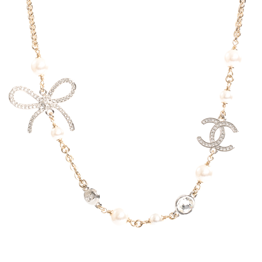 【中古A品】  シャネル ネックレス  ABG587 ゴールドメッキ 銀座