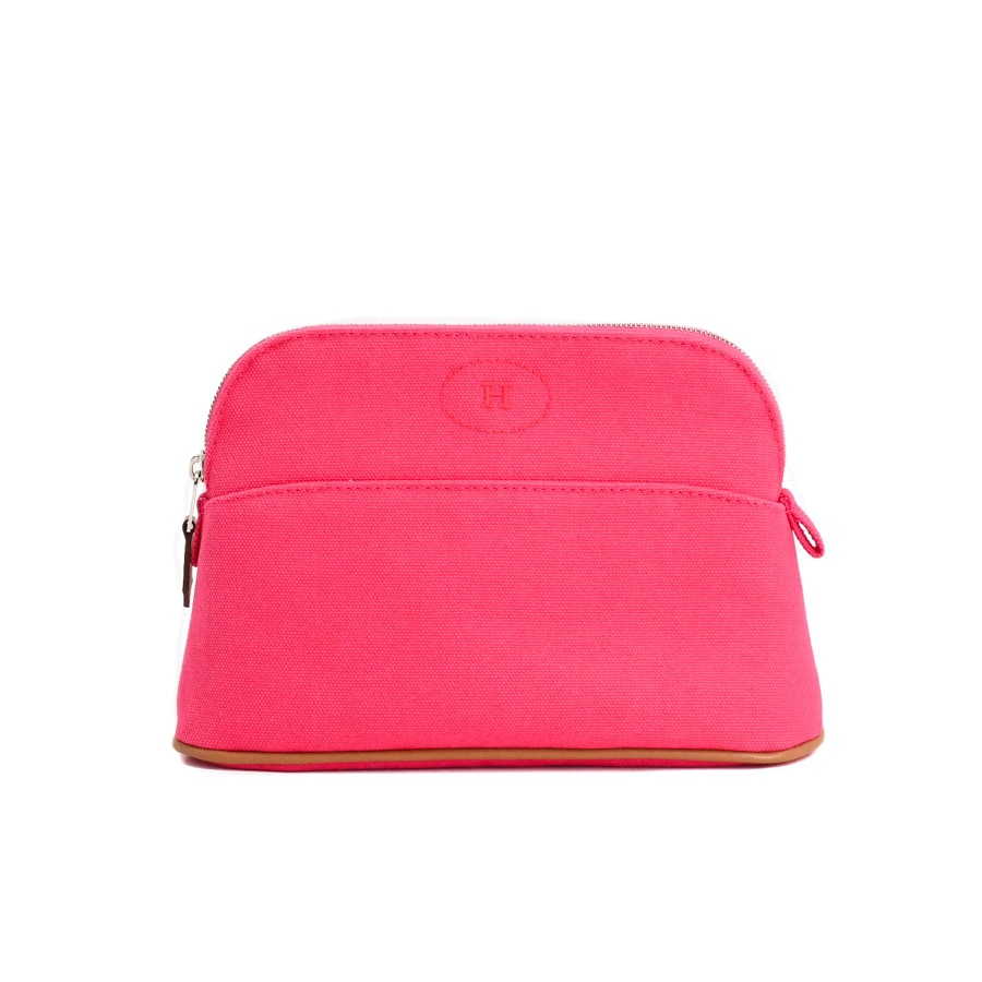 【中古A品】  エルメス ボリードポーチミニ   コットン 横浜関内店