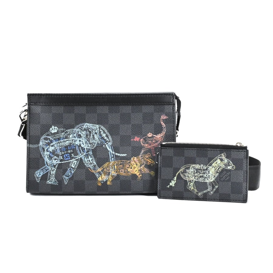 【中古A品】  ルイヴィトン ガストンウェラブルウォレット ダミエグラフィット N64608  新宿歌舞伎町店