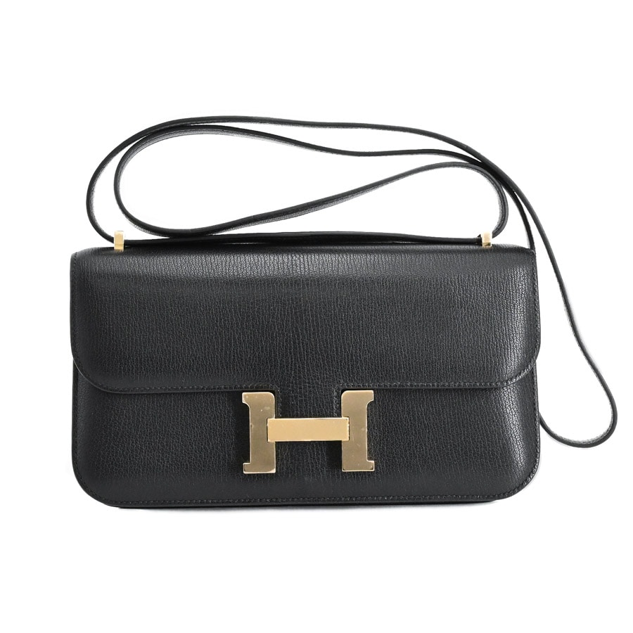 【中古A品】  エルメス コンスタンスエランミロワール   シェーブル 銀座