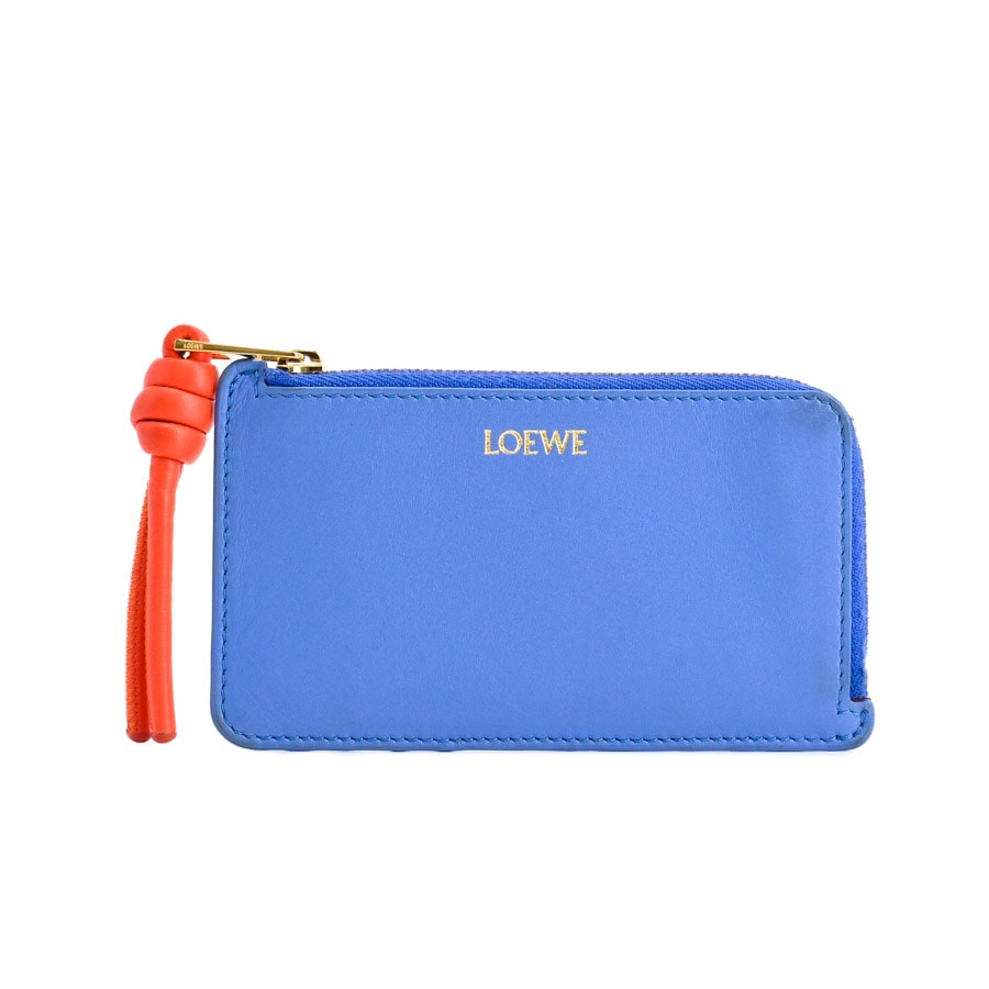 【中古AB品】  ロエベ ノットコインカードホルダー  CEM1Z40X02 カーフ 新宿歌舞伎町店