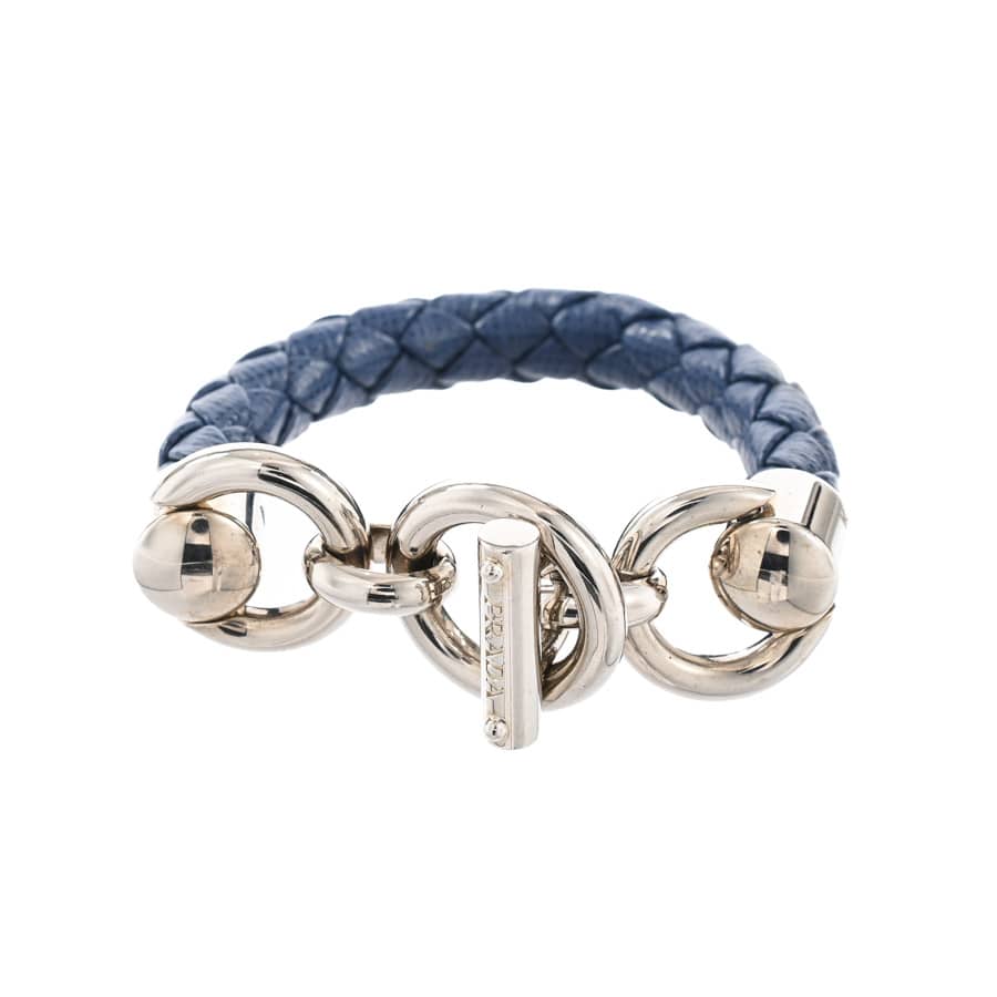 【中古AB品】  プラダ ブレスレット  1IB146 カーフ 元町本店