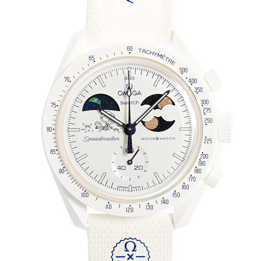 【未使用品】  スウォッチ ミッション トゥ アースフェイズ  SO33W701L セラミック 横浜関内店