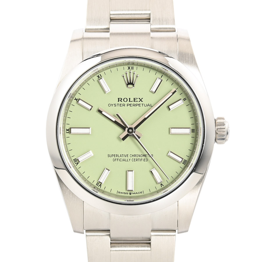 【中古A品】  ロレックス オイスターパーペチュアル34  124200 ステンレス 新宿歌舞伎町店