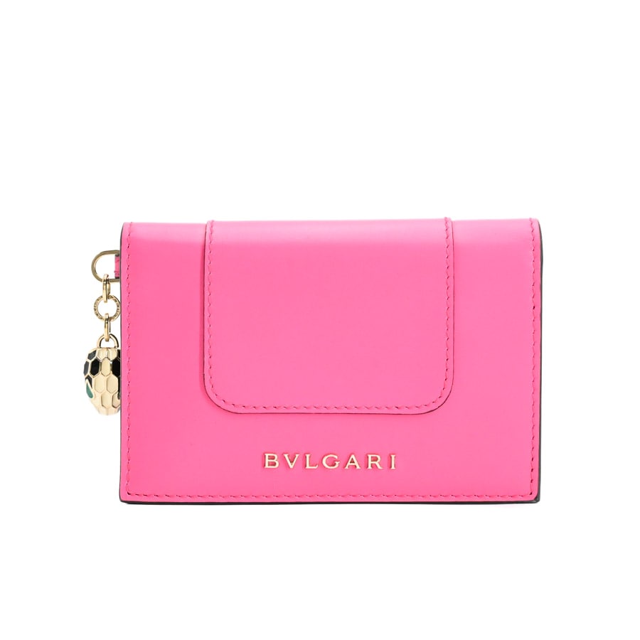 【中古SA品】  ブルガリ セルペンティフォーエバーカードホルダー  288822 カーフ 新宿歌舞伎町店