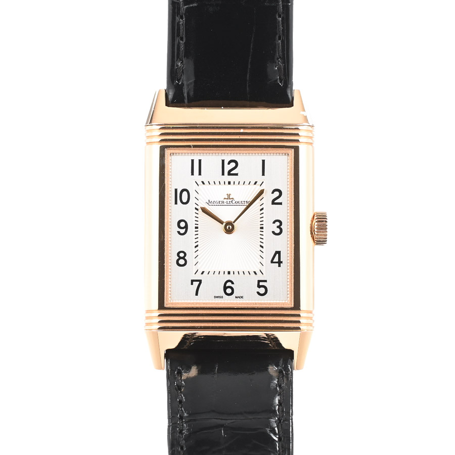 【中古A品】  ジャガールクルト レベルソ クラシック  Q2542540 ピンクゴールド 銀座