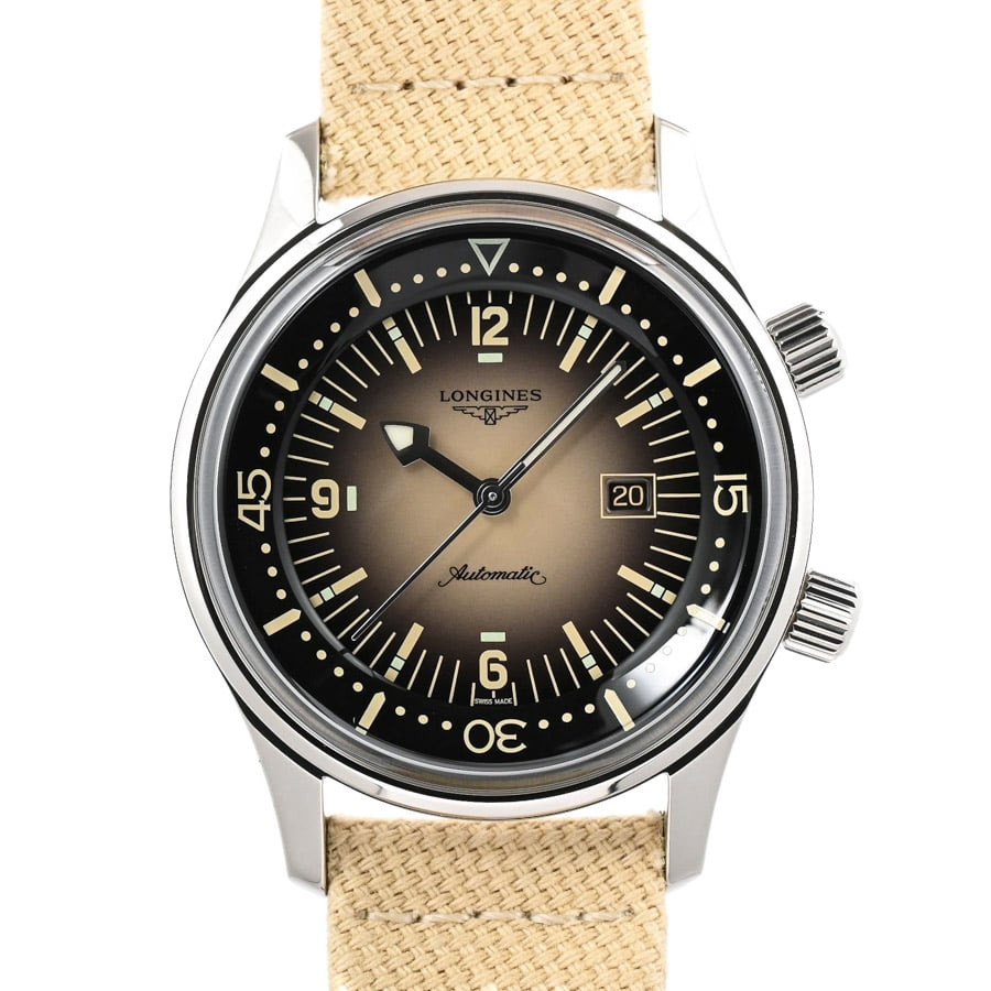 【中古A品】  ロンジン レジェンド ダイバー  L3.374.4.30.02 ステンレス 元町本店
