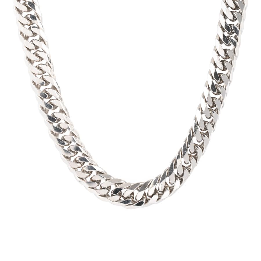 【中古A品】  ノンブランドジュエリー 喜平ネックレス 6面ダブル 252.4g   プラチナ850 新宿歌舞伎町店