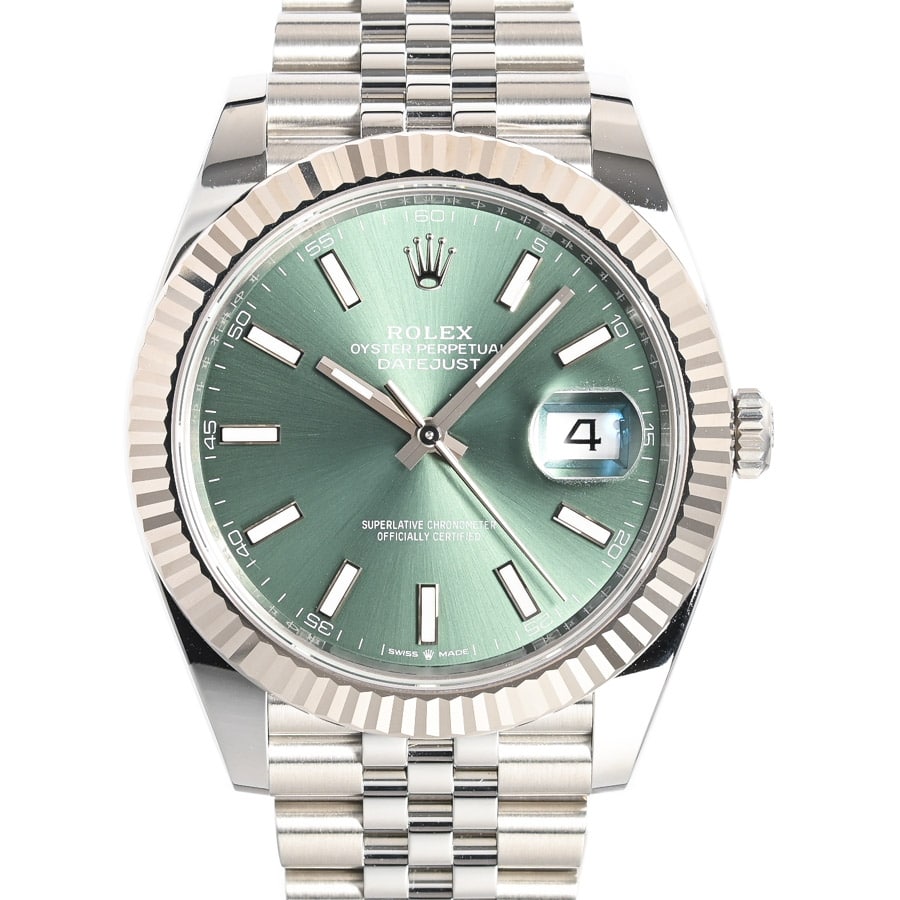 【中古SA品】  ロレックス デイトジャスト41  126334/J ステンレス/ホワイトゴールド 新宿歌舞伎町店