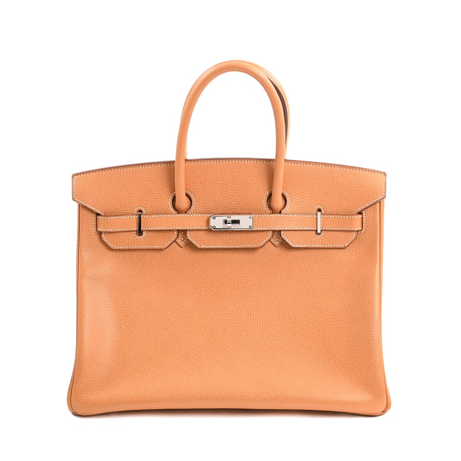 【中古AB品】  エルメス バーキン35   ヴァッシュリエジェ 銀座