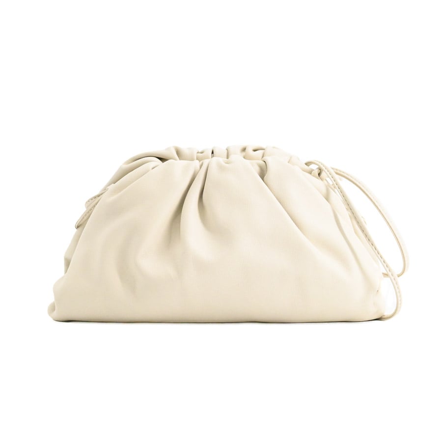 【中古A品】  ボッテガヴェネタ ミニザポーチ   カーフ 元町本店