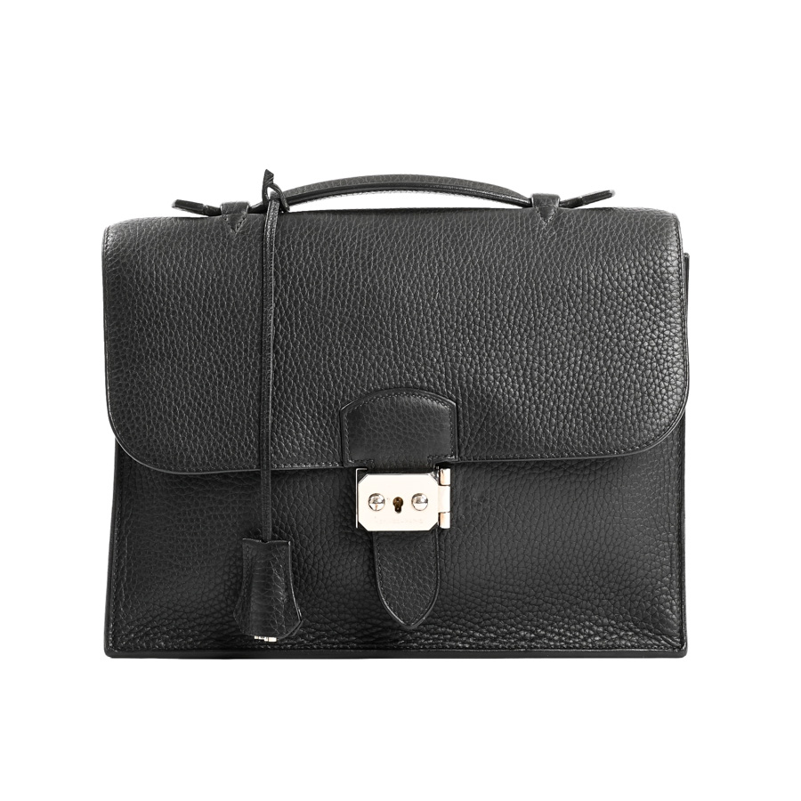 【中古AB品】  エルメス サックアデペッシュ27   トリヨンクレマンス 元町本店