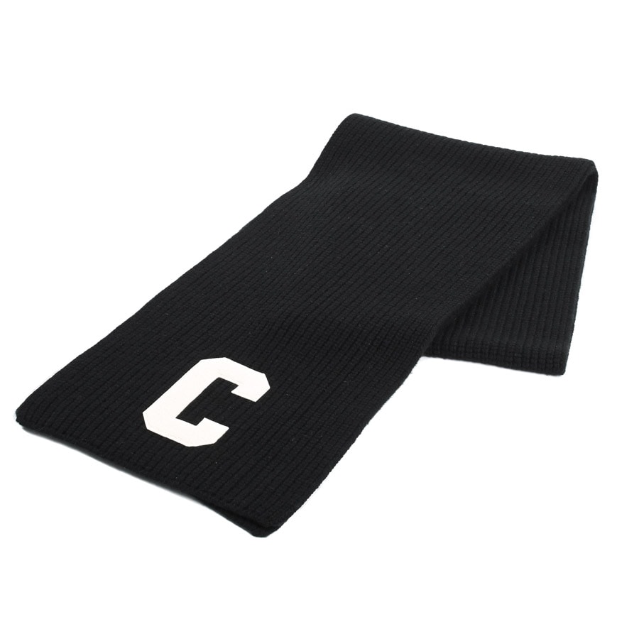 【中古A品】  セリーヌ リブウールイニシャルマフラー  2AG49378U ウール 新宿歌舞伎町店