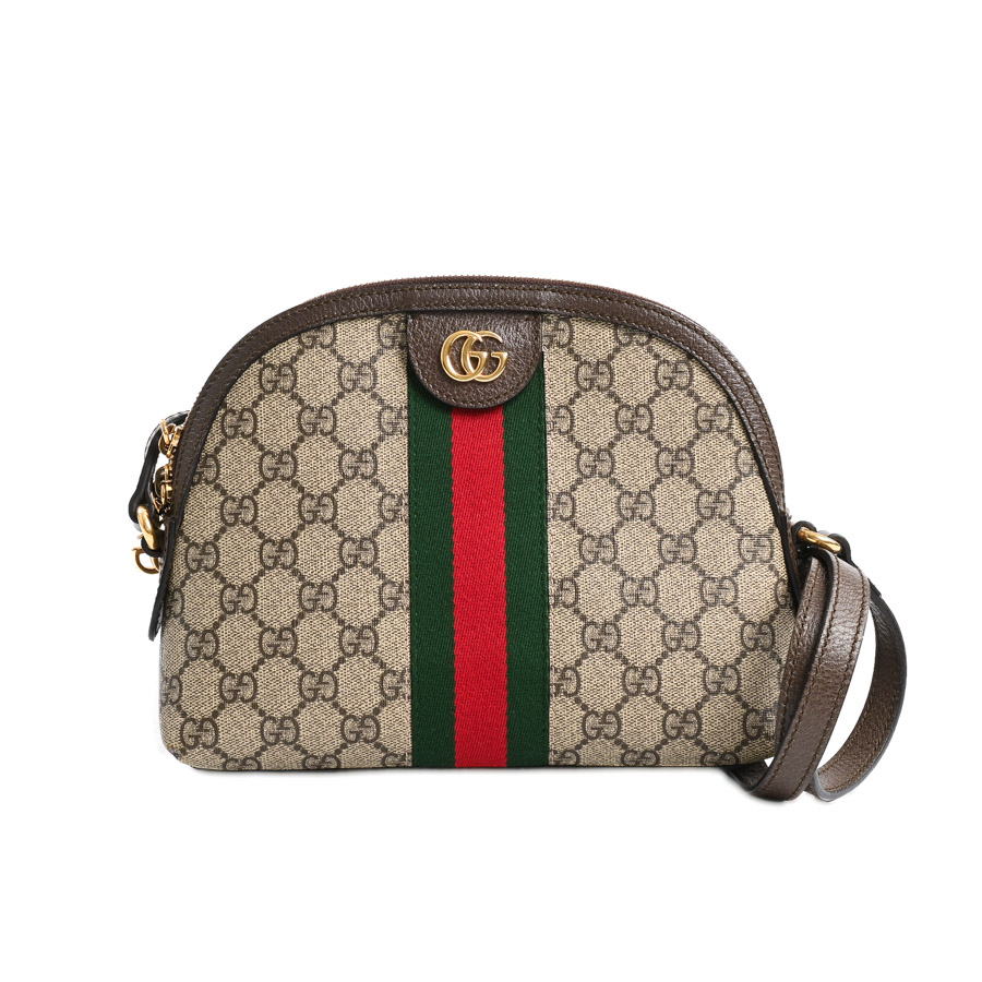 【中古AB品】  グッチ オフィディアスモールショルダーバッグ オフィディア 499621 GGスプリーム THE YOKOHAMA FRONT