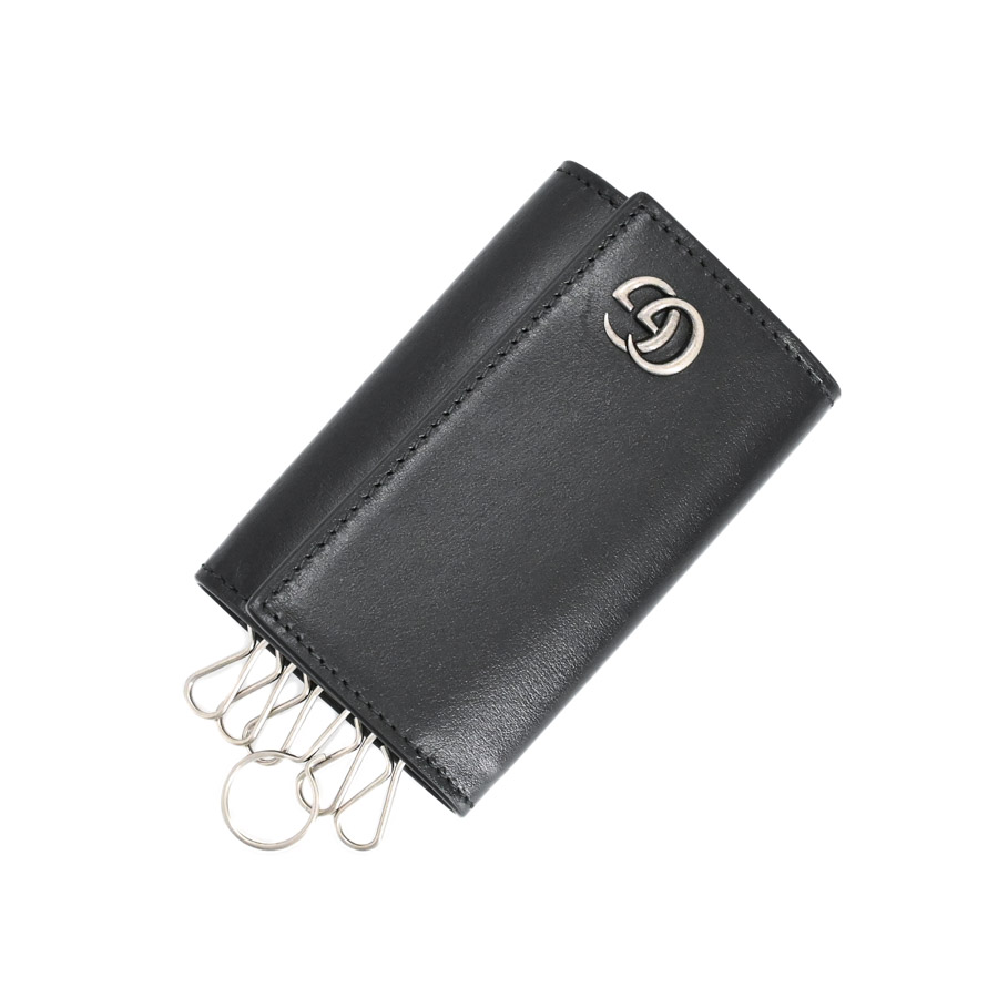 【中古SA品】  グッチ GGマーモントキーケース6レン GGマーモント 435305 カーフ 新宿歌舞伎町店