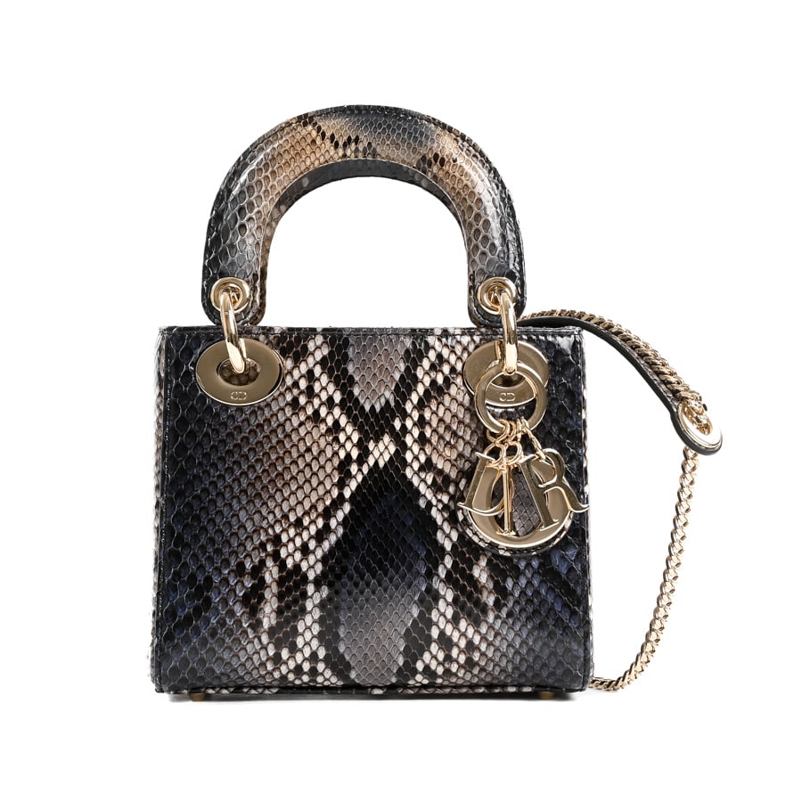 【中古A品】  ディオール レディディオールミニ   パイソン 横浜関内店