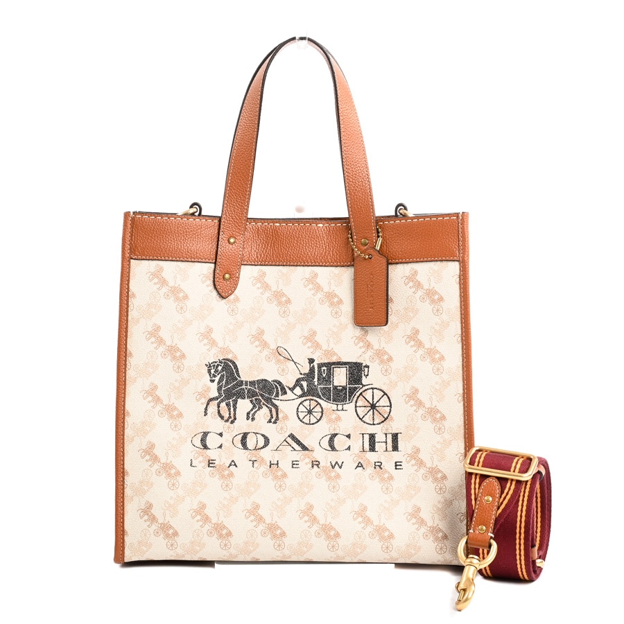 【中古A品】  コーチ フィールドトート  C8461 PVC 元町本店