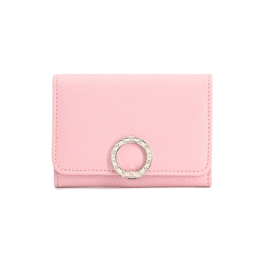 【中古A品】  ブルガリ ブルガリブルガリカードケース  1674733 カタオシレザー 横浜関内店