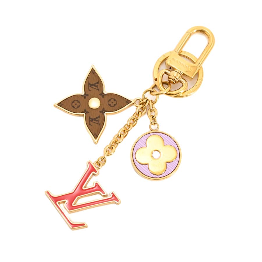 【中古AB品】  ルイヴィトン ポルトクレスプリングストリート モノグラムリバース M00556 ゴールドメッキ THE YOKOHAMA FRONT