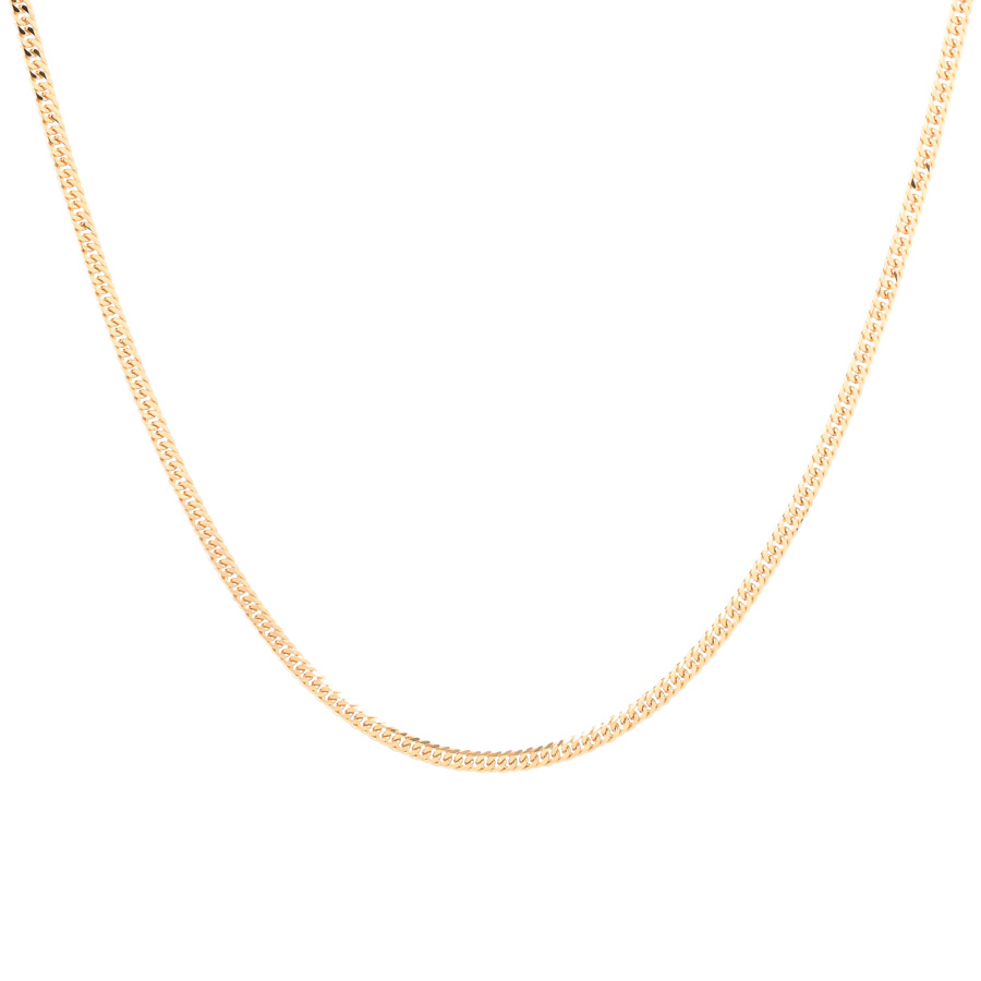 【新品】  ノンブランドジュエリー 喜平ネックレス 6面ダブル 9.1g   K18YG 横浜関内店