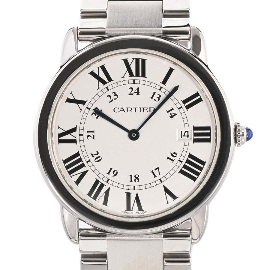 【中古A品】  カルティエ ロンドソロLM  W6701005 ステンレス 銀座