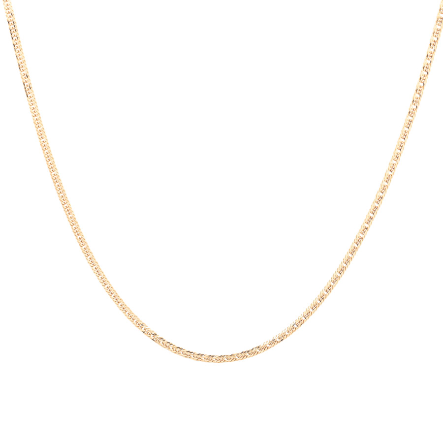 【新品】  ノンブランドジュエリー 喜平ネックレス 12面トリプル 6.9g   K18YG THE YOKOHAMA FRONT