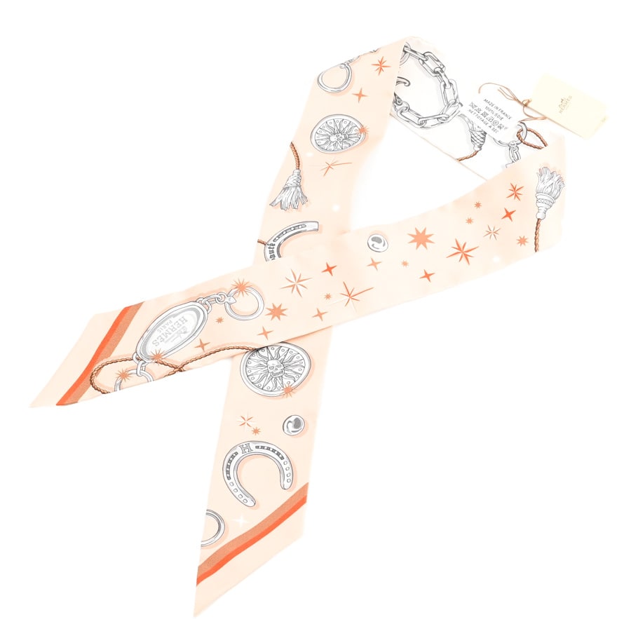 【未使用品】  エルメス ツイリー   シルク 銀座