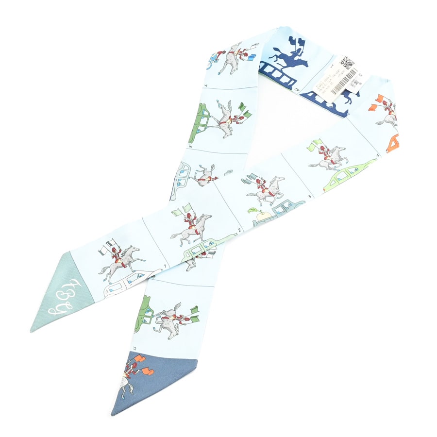 【未使用品】  エルメス ツイリー   シルク 銀座