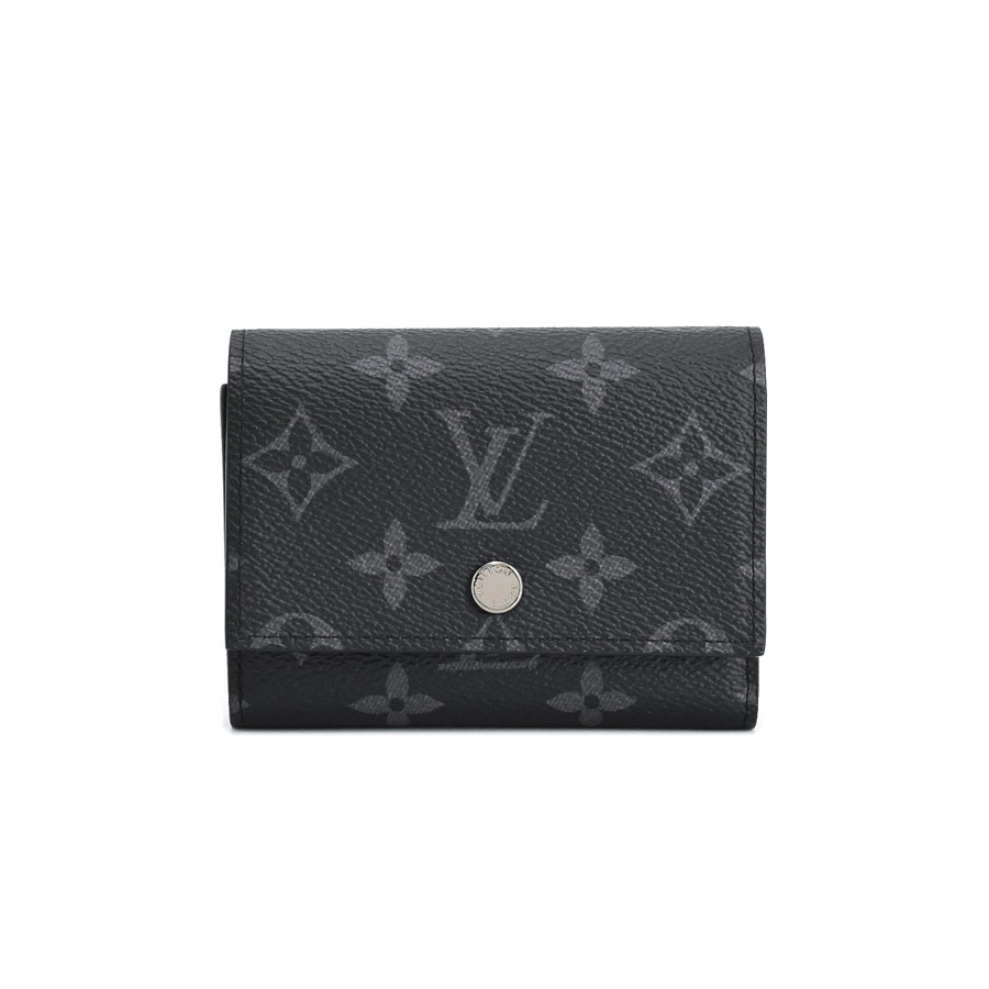 【中古SA品】  ルイヴィトン ヴィクターウォレット モノグラムエクリプス M12598  銀座