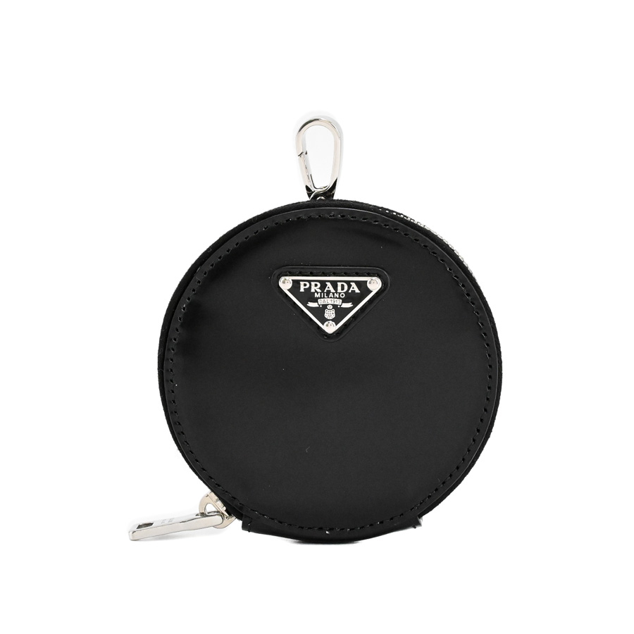 【中古A品】  プラダ ラウンドコインケース  1TL431 カーフ THE YOKOHAMA FRONT